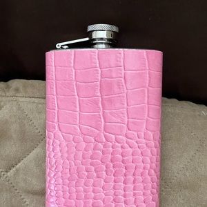 Leather covered flask